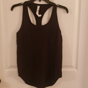Lululemon black racerback tank. Like new!